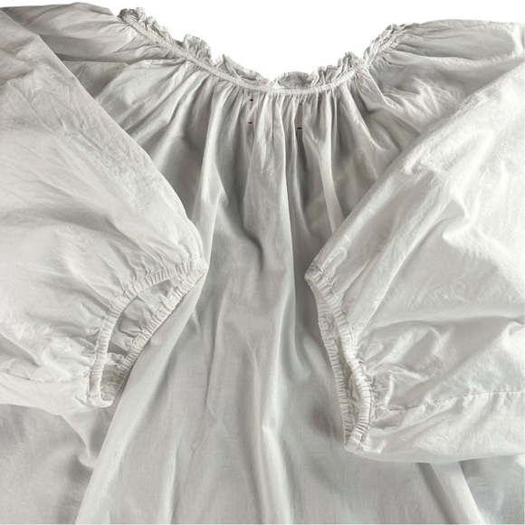 Xirena Jules Women’s Woven Cotton 3/4 Sleeve Top In White Size XL - Picture 9 of 10